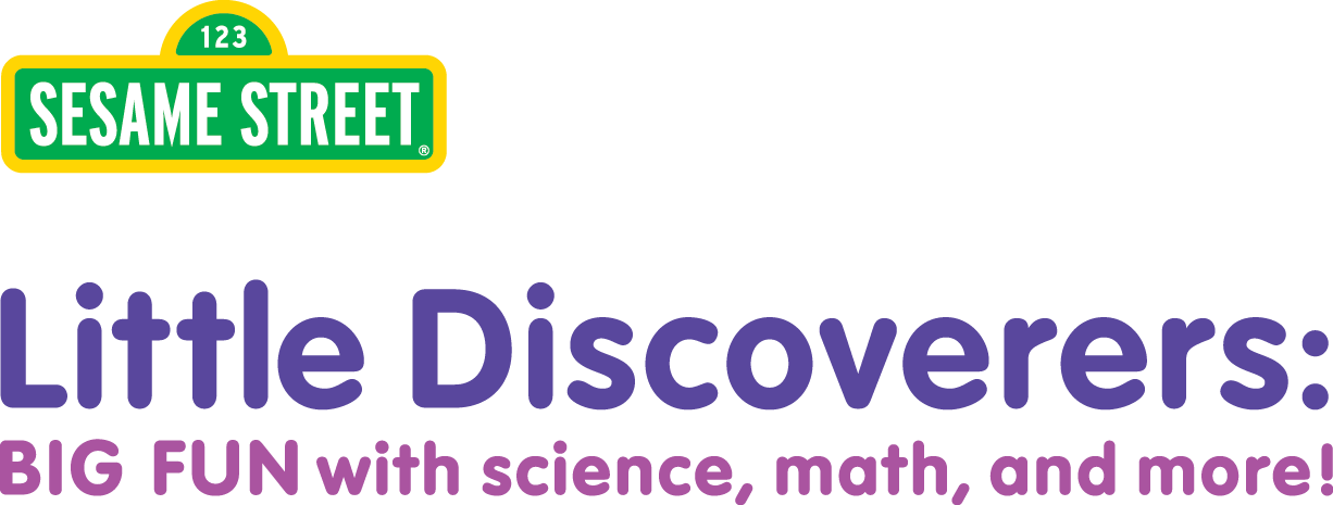 Little Discoverers Logo - Sesame Street Clipart (1226x465), Png Download