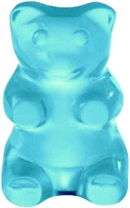 Teddy Clipart Gummy Bears - Red Gummy Bear Png Transparent Png (584x758), Png Download