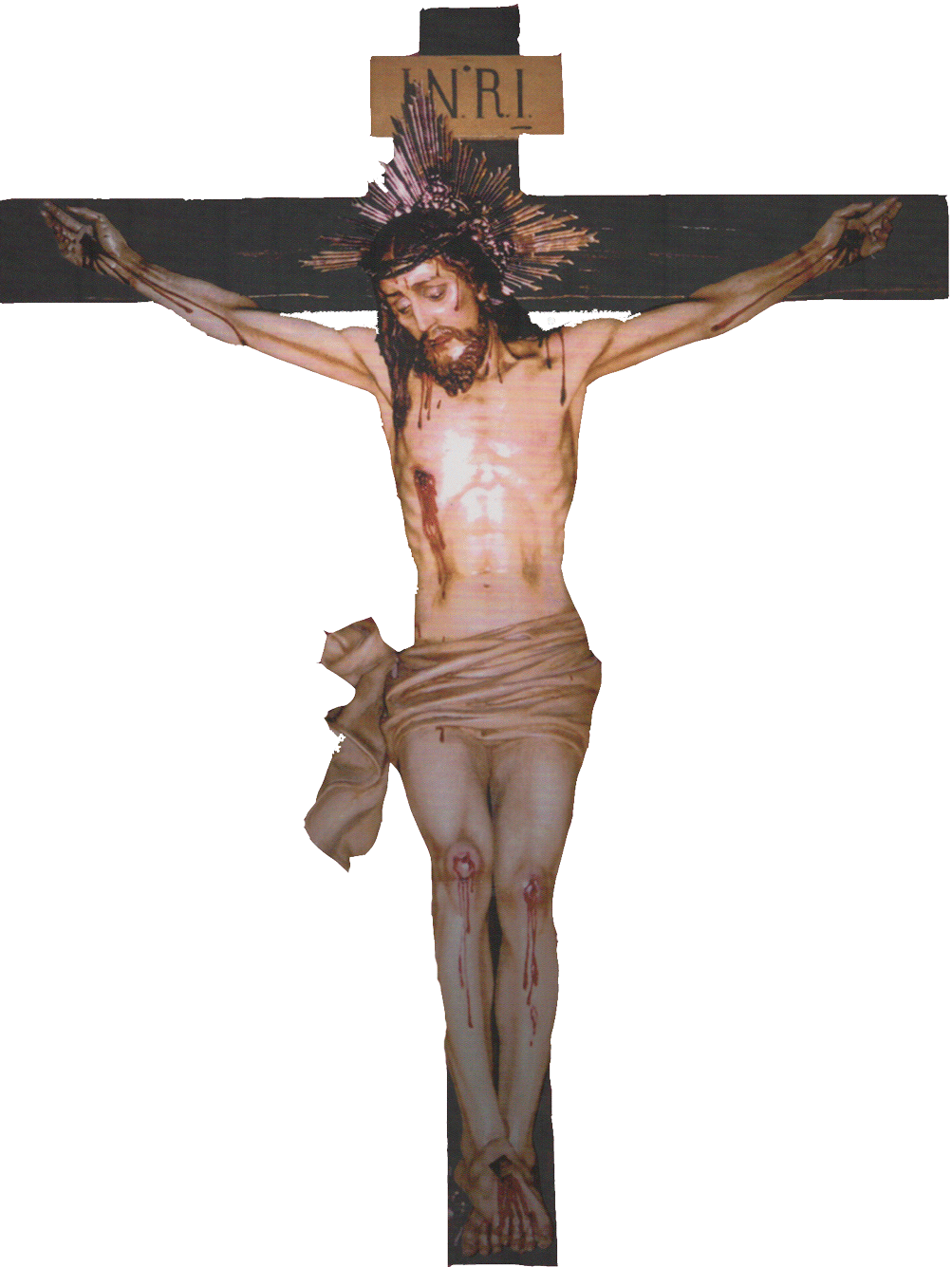 Sangre De N - Jesucristo Crucificado Png Clipart (1003x1335), Png Download