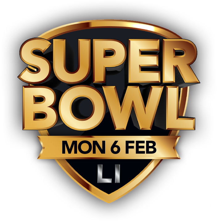 Super Bowl - Emblem Clipart (704x721), Png Download