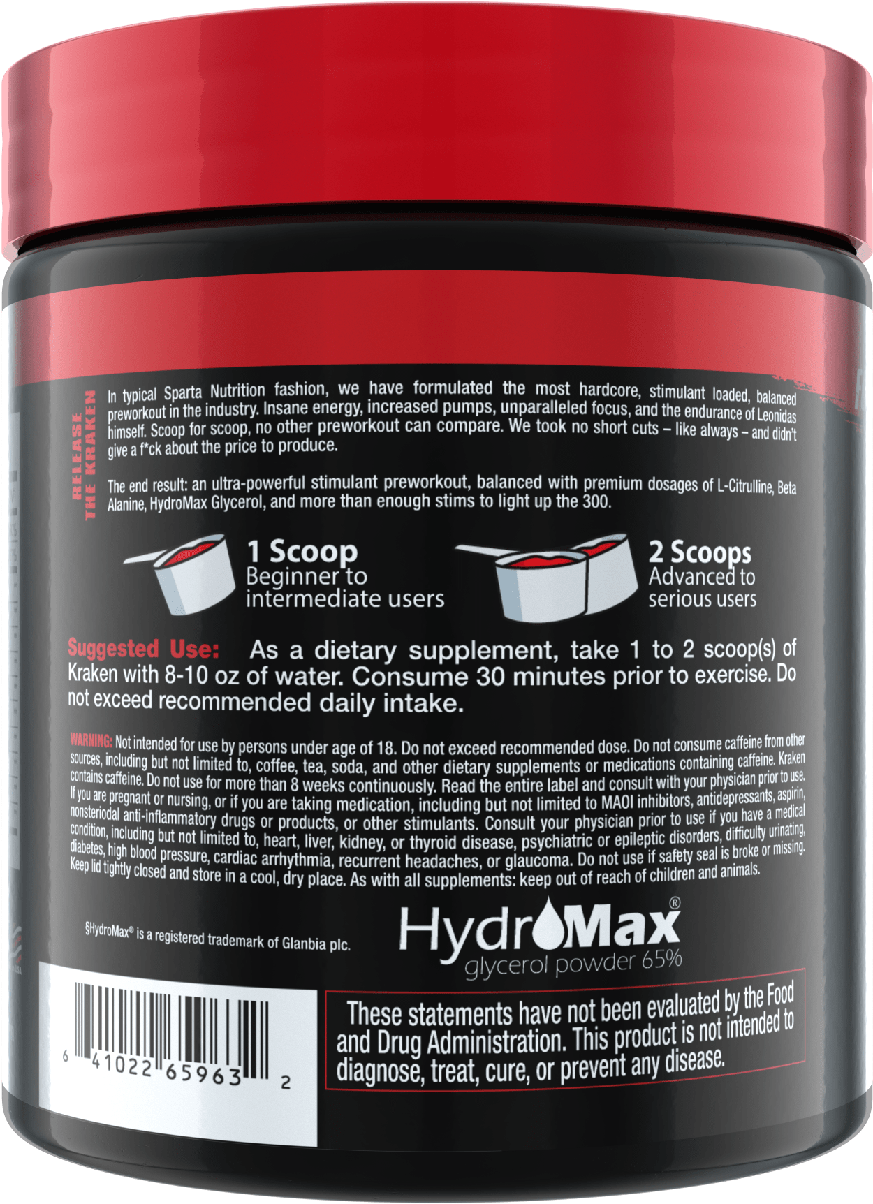 Sparta Nutrition Kraken Pre Workout - Original Kraken Pre Workout Clipart (2000x2000), Png Download