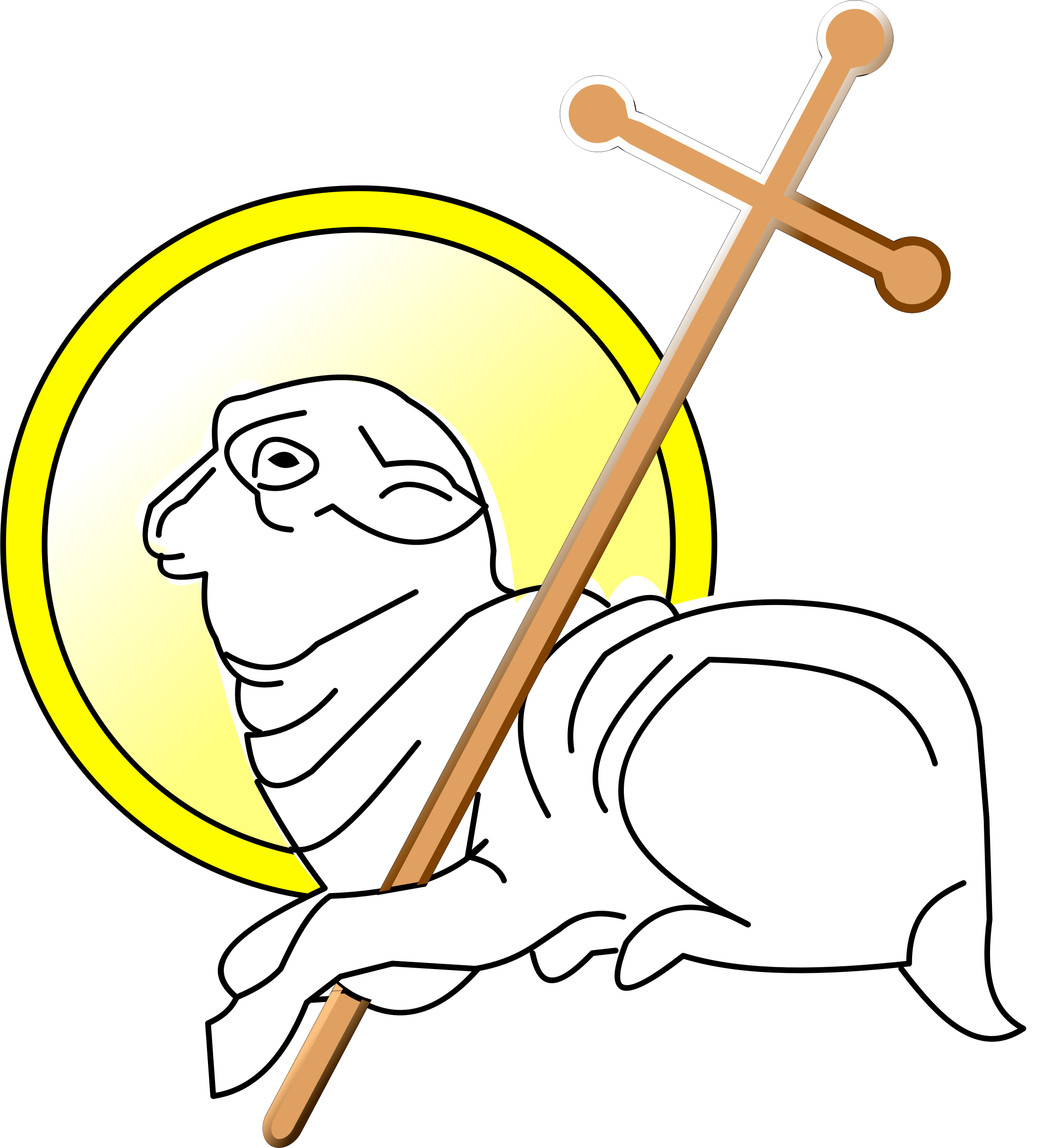 Christ, Christian, God, Jesus, Lamb, Religious, Symbol - Clip Art - Png Download (656x720), Png Download