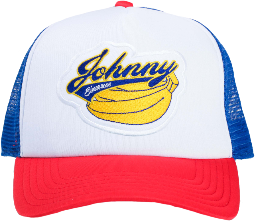 Johnny Bananas Trucker - Baseball Cap Clipart (1000x859), Png Download