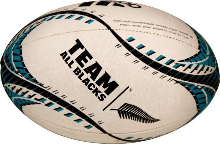 Adidas New Zealand Rugby Ball Clipart (740x740), Png Download