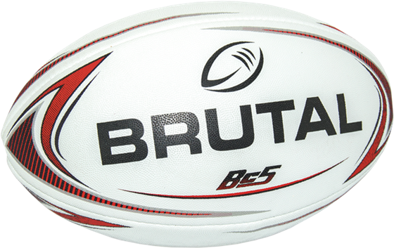 Picture Of Brutal Rugby Ball - Brutal Rugby Clipart (600x600), Png Download