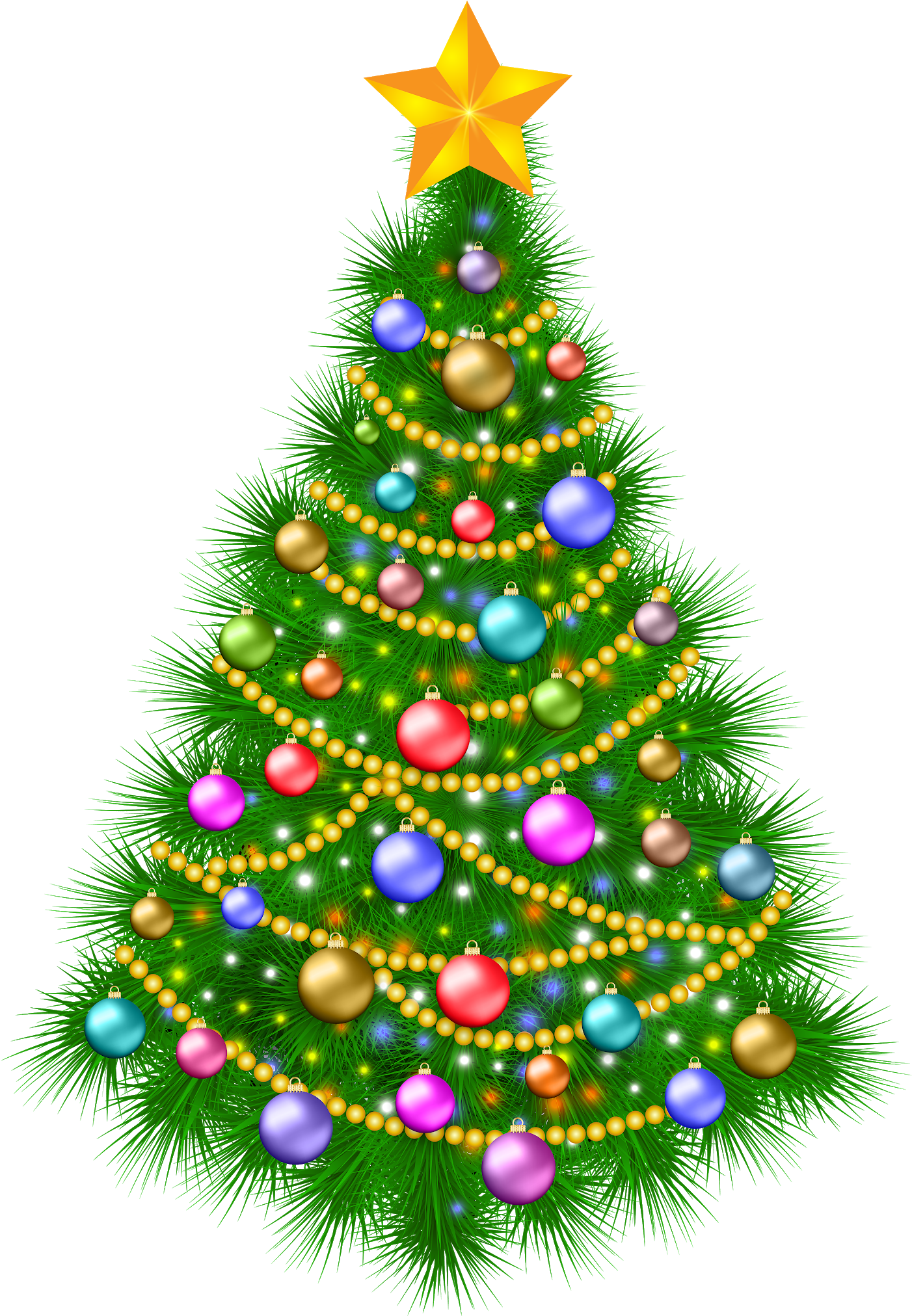 Christmas Clipart, Christmas Trees, Merry Christmas, - Christmas Tree Images Hd - Png Download (1417x2048), Png Download