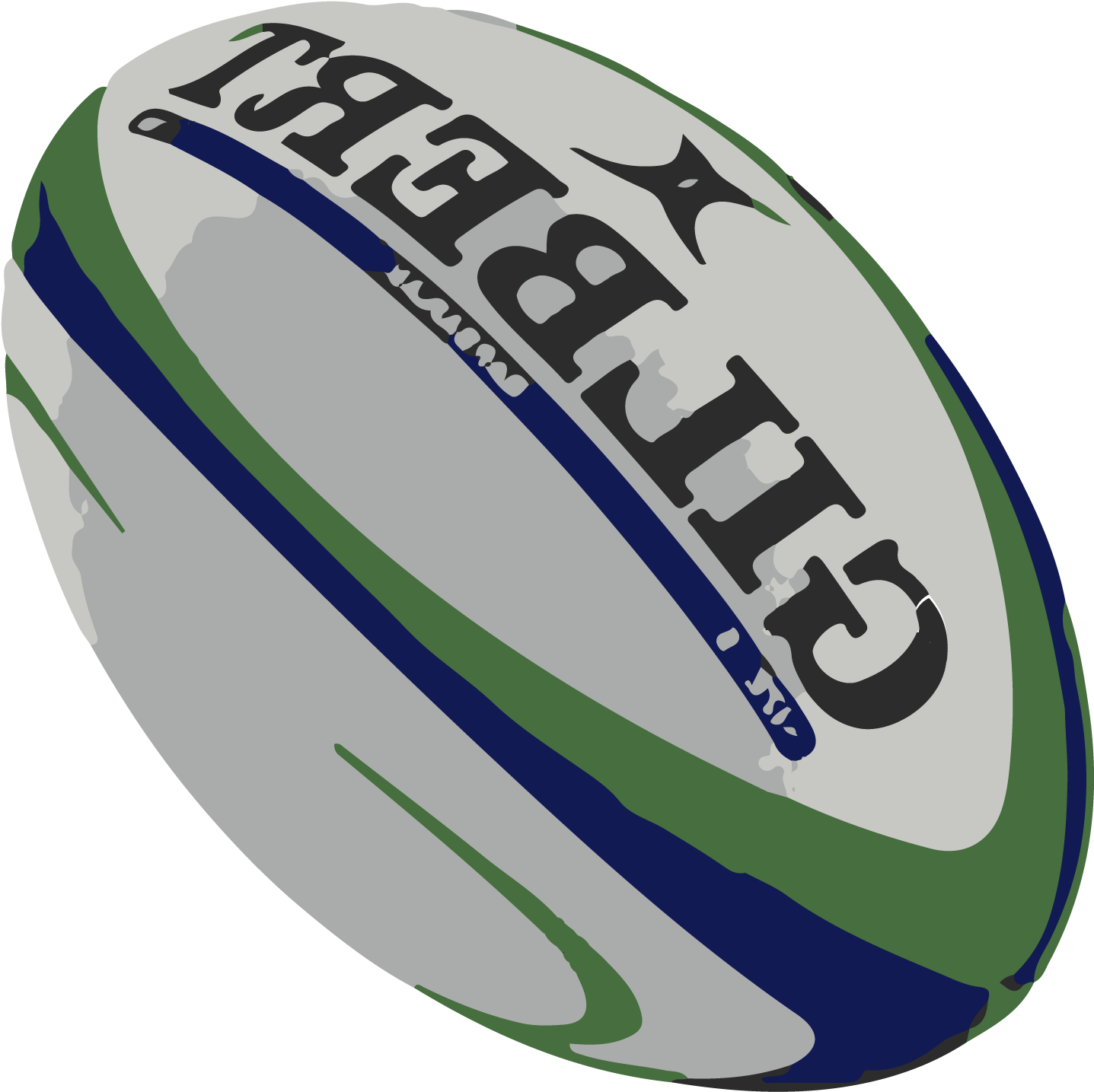 Rugby Ball Png Picture - Rugby Clipart (1437x1435), Png Download