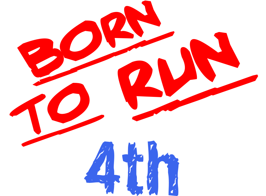 Red White And Blue Shoes 5k - Red White And Blue Run Clipart (981x734), Png Download