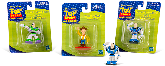 Toy Story Mini-figurines - Action Figure Clipart (650x550), Png Download