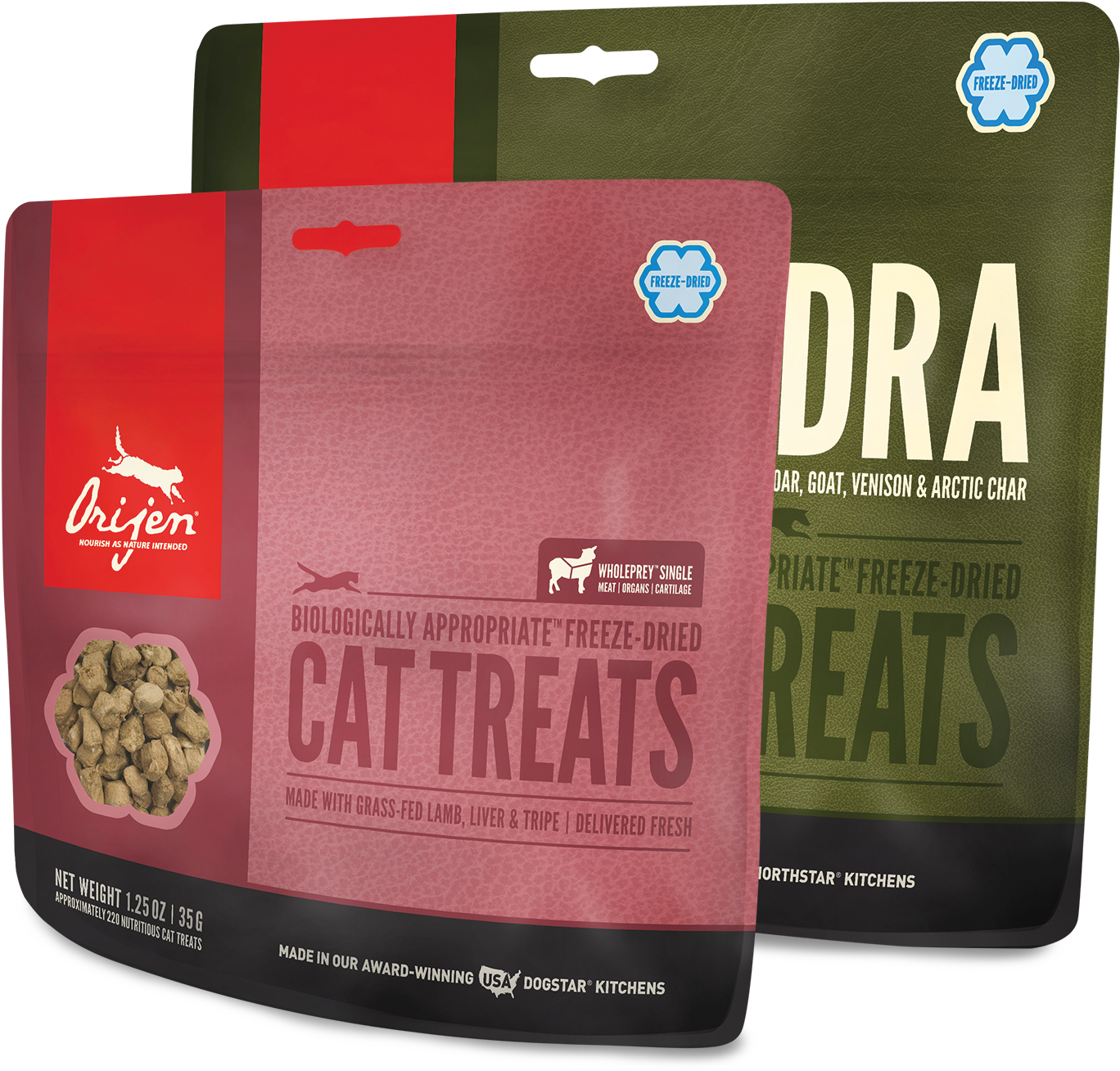 Dog & Cat Treats - Orijen Tundra Freeze Dried Dog Treat Clipart (1754x2481), Png Download