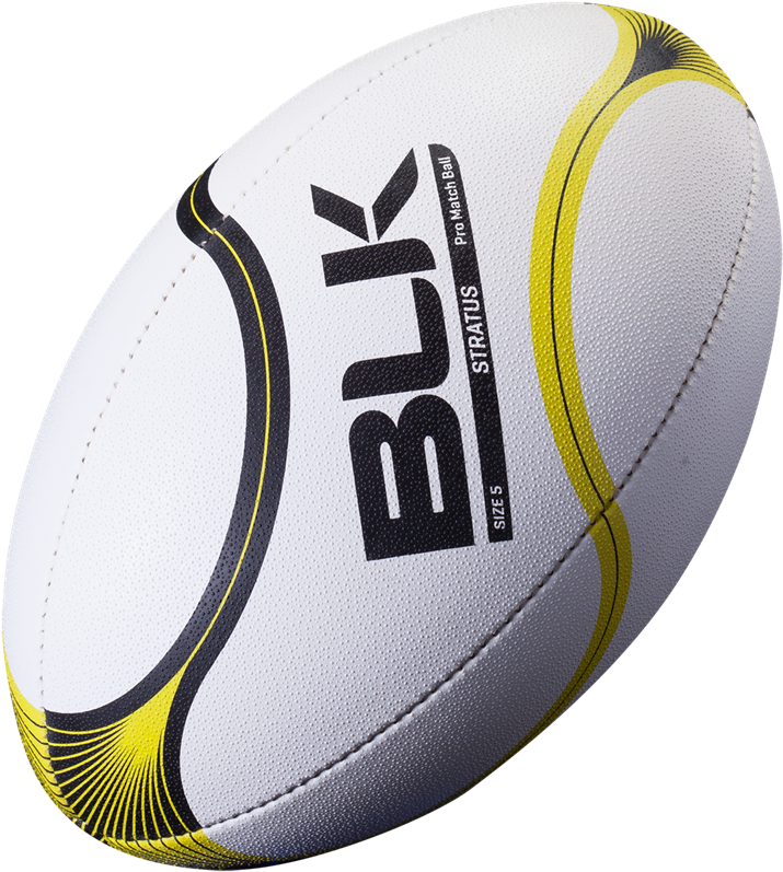 Blk Stratus Match Rugby Ball - Mini Rugby Clipart (855x855), Png Download