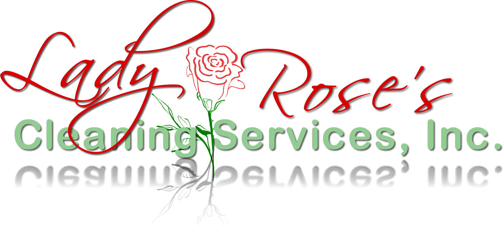 Lady Rose's Cleaning Service Clipart (1668x756), Png Download