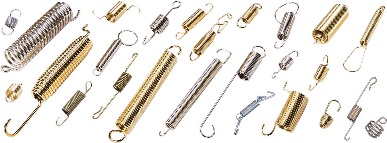 Custom Extension Springs - Key Clipart (1465x564), Png Download