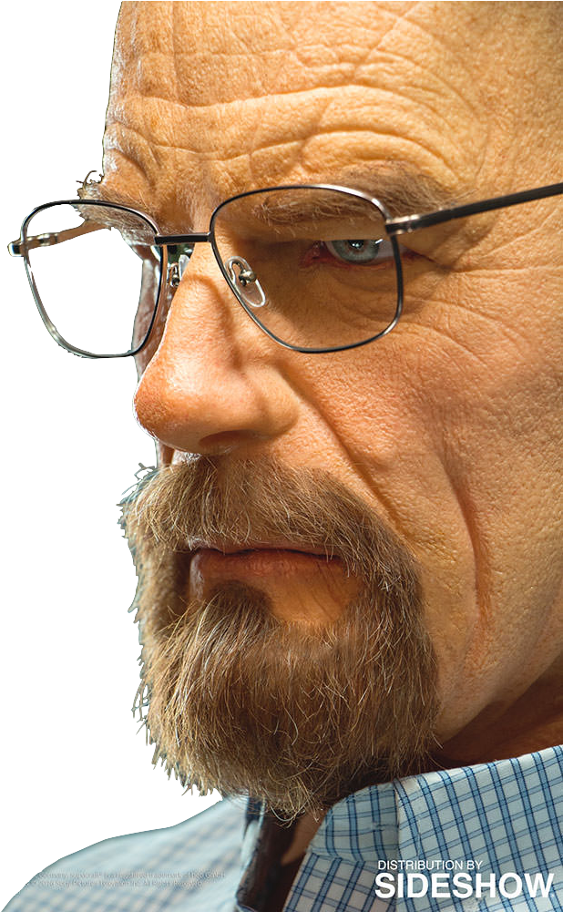 Supacraft Logo Supacraft Breaking Bad Walter White - Walter White Busts Clipart (667x1000), Png Download