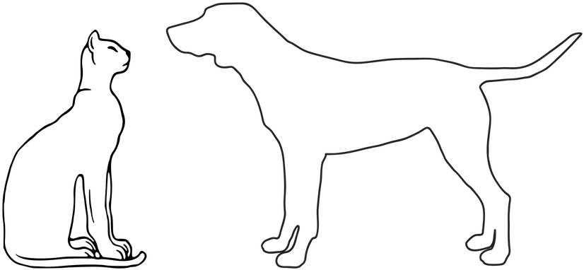 Animal Dog Cat - Ancient Dog Breeds Clipart (1280x818), Png Download