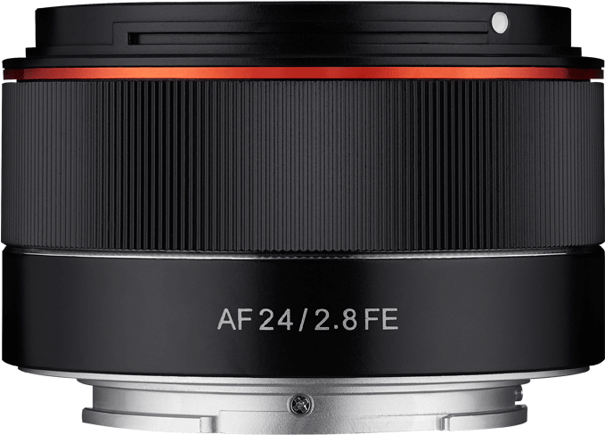 1530882238 - Samyang Af F/2.8 Fe Lens For Sony E Clipart (750x540), Png Download