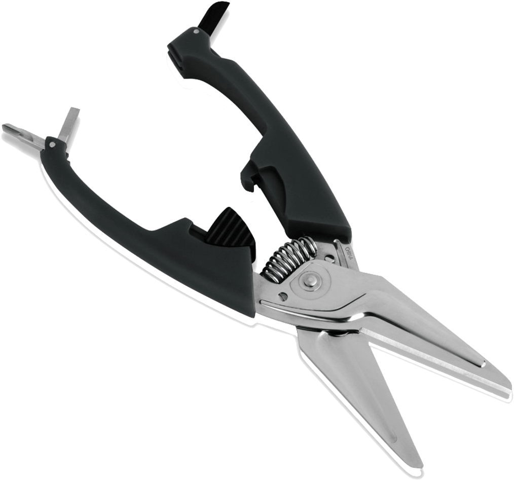 Kuhn Rikon Multi-tool Shears Clipart (1104x1104), Png Download