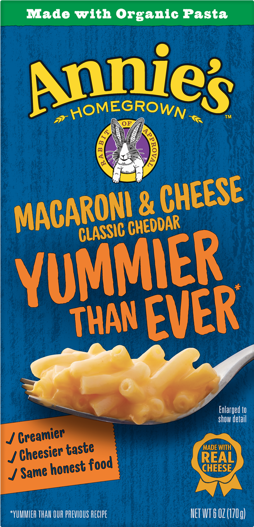 Annie's Mac & Cheese Pasta & Classic Mild Cheddar Mac - Annie’s Homegrown Clipart (1800x1800), Png Download