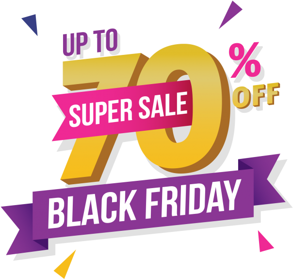 Black Friday 70% Offer Png - Jadual Perlawanan Liga Super 2012 Clipart (715x715), Png Download