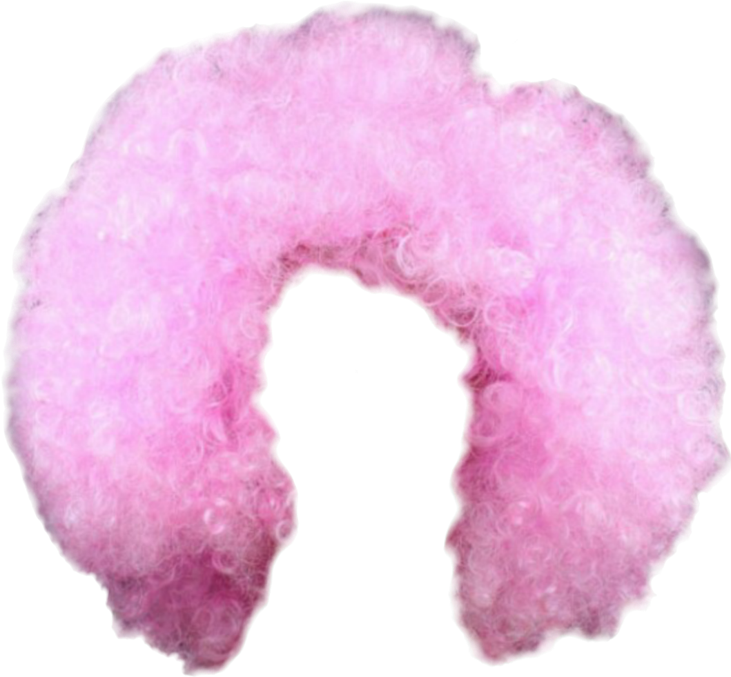 Wig Wigs Pink Pinkwig Hair Pinkhair Ftestickers Clipart (1059x981), Png Download