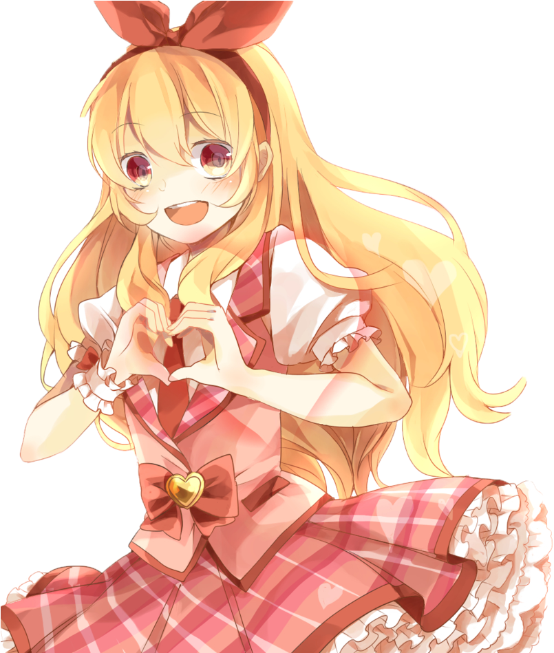 Happy Anime Girl Png Clipart (805x949), Png Download