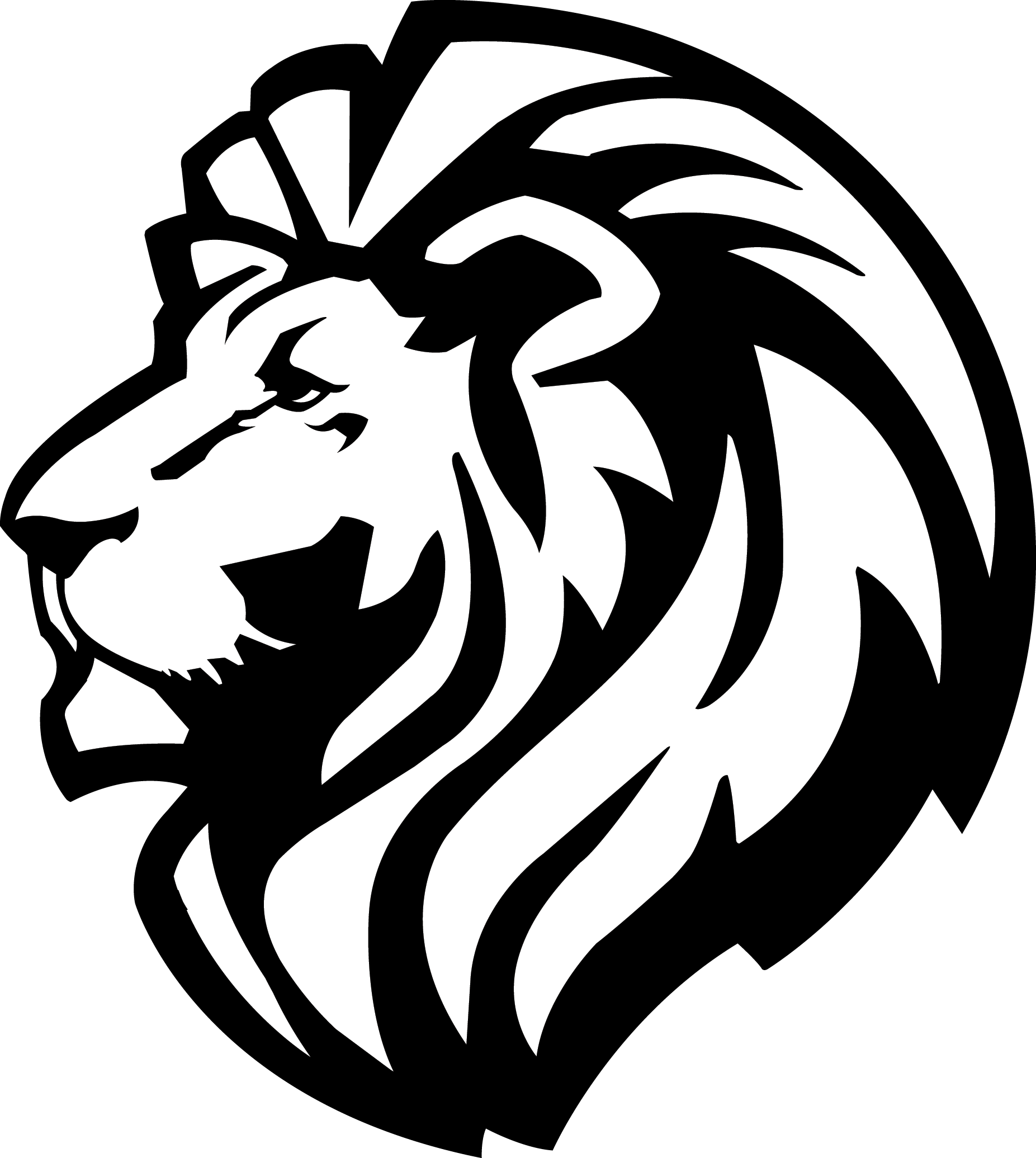 1853 X 2071 5 - Lion Head Clipart Transparent Background - Png Download (1853x2071), Png Download