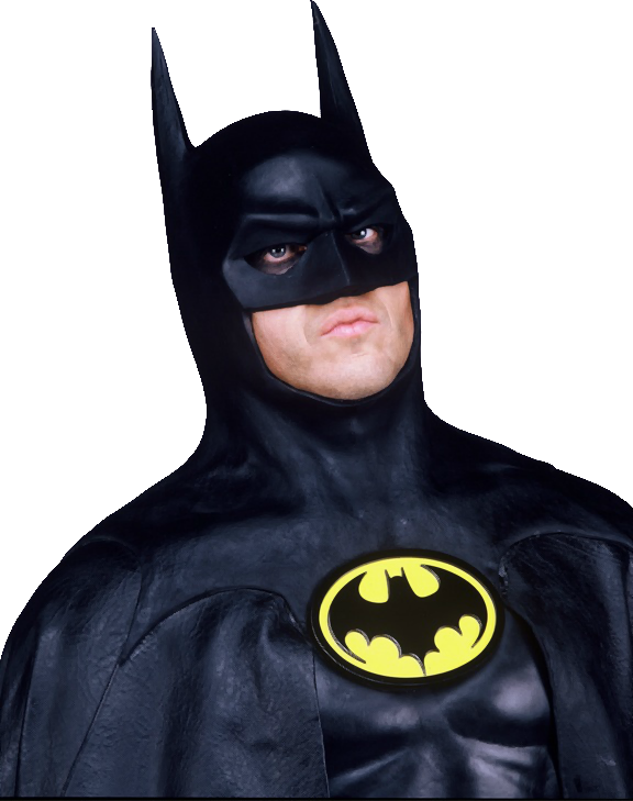 Michael Keaton Batman Png Clipart (576x729), Png Download