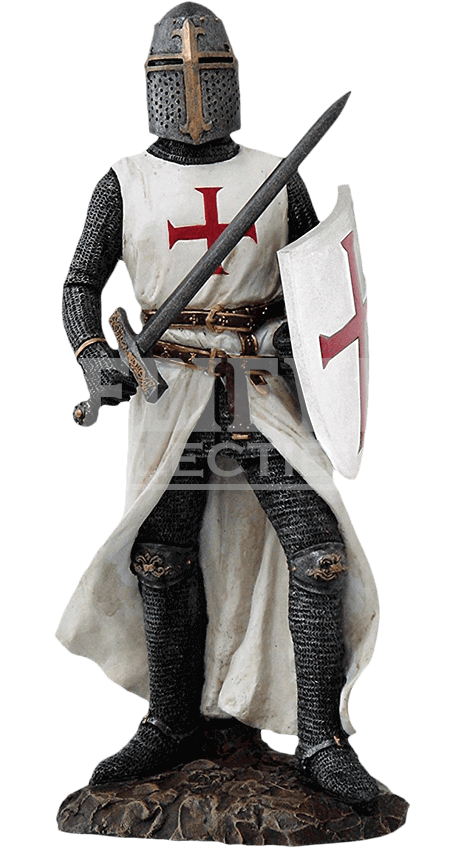 Crusader Knight With Sword - Crusader Knight Clipart (850x850), Png Download