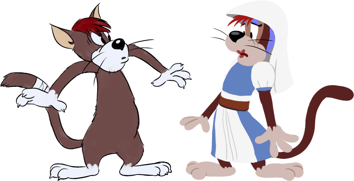 Tom And Jerry Meathead - Tom And Jerry Show Meathead Clipart (1212x619), Png Download