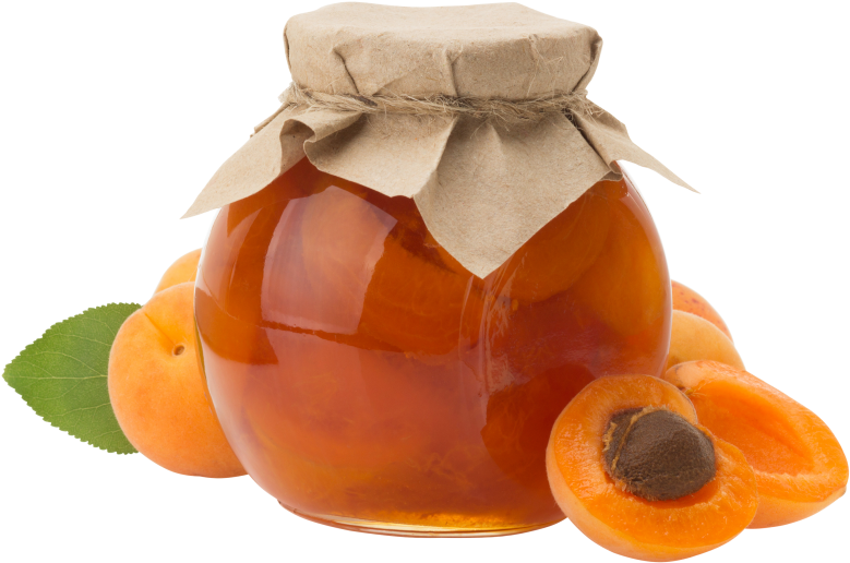 Apricot Jam - Armenian Plum Clipart (866x650), Png Download