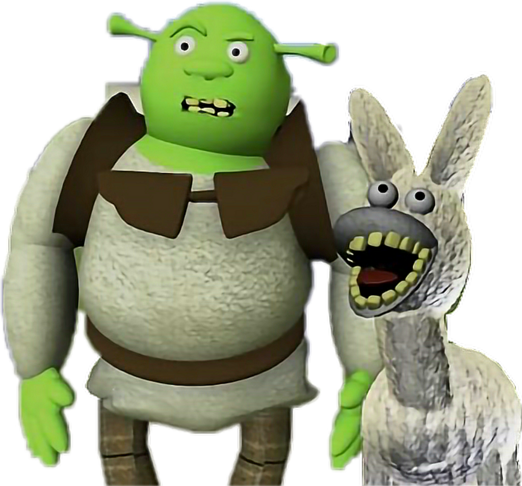 Shrek Sticker - Making Of Shrek 1 Clipart (1024x955), Png Download