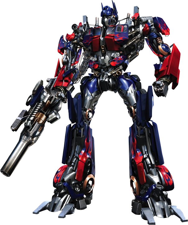 Transformer June 23 - Transformers Optimus Prime Gun Clipart (605x725), Png Download