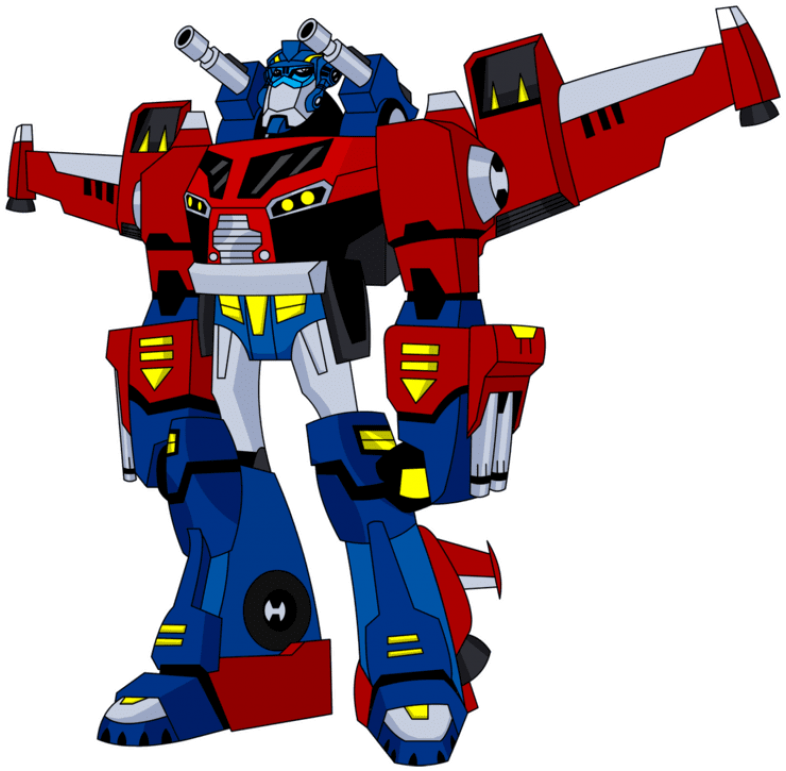 Free Png Download Transformers Clipart Png Photo Png - Transformer Cartoon Optimus Prime Transparent Png (850x836), Png Download