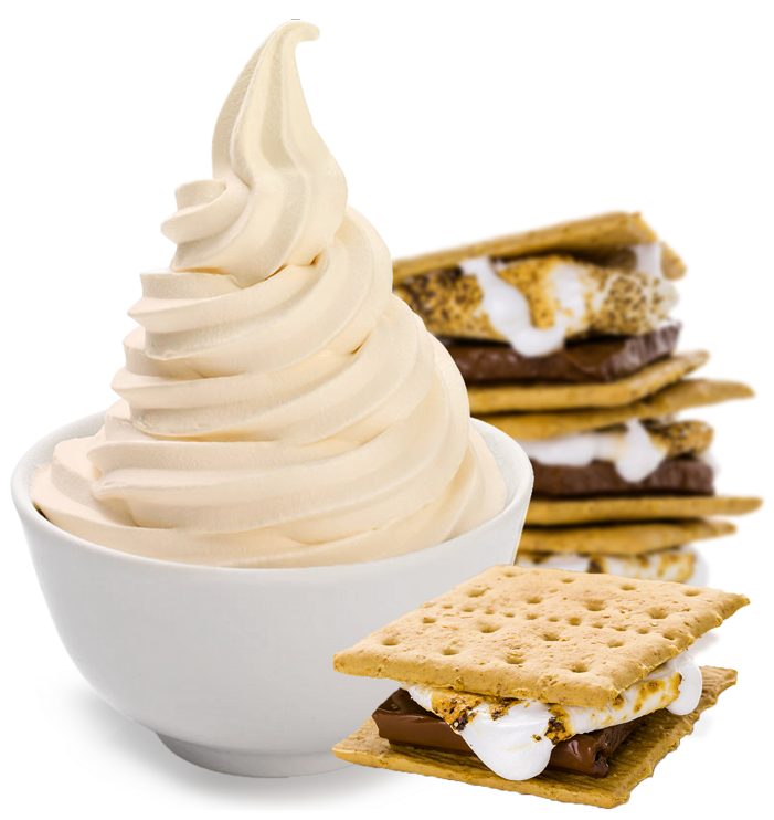 S - ' - Soft Serve Ice Creams Clipart (741x741), Png Download