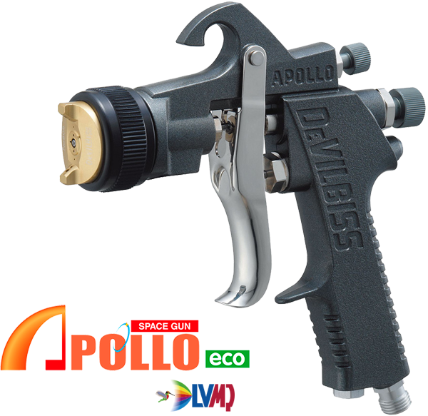 Devilbiss Spray Hand Gun Apollo L - Devilbiss Automotive Refinishing Clipart (600x583), Png Download