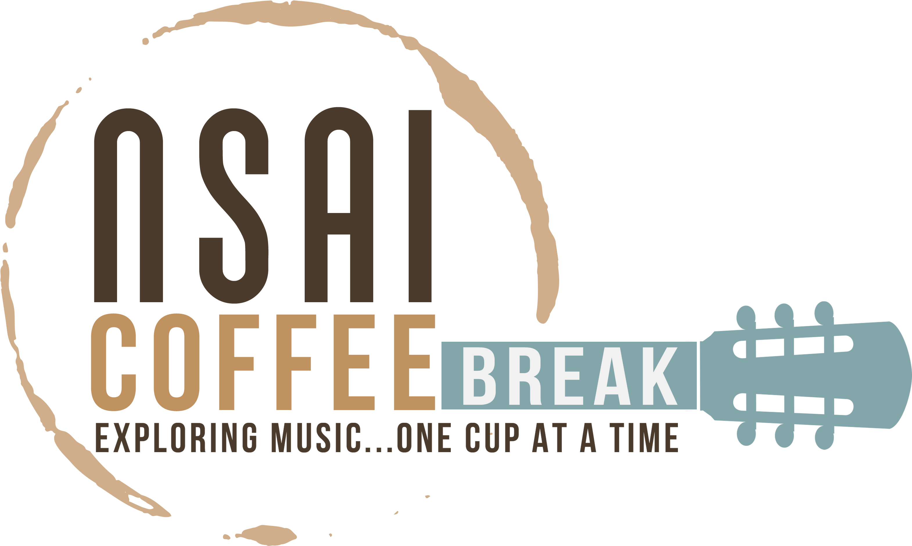 Nsai Coffee Break - Graphic Design Clipart (3140x1879), Png Download
