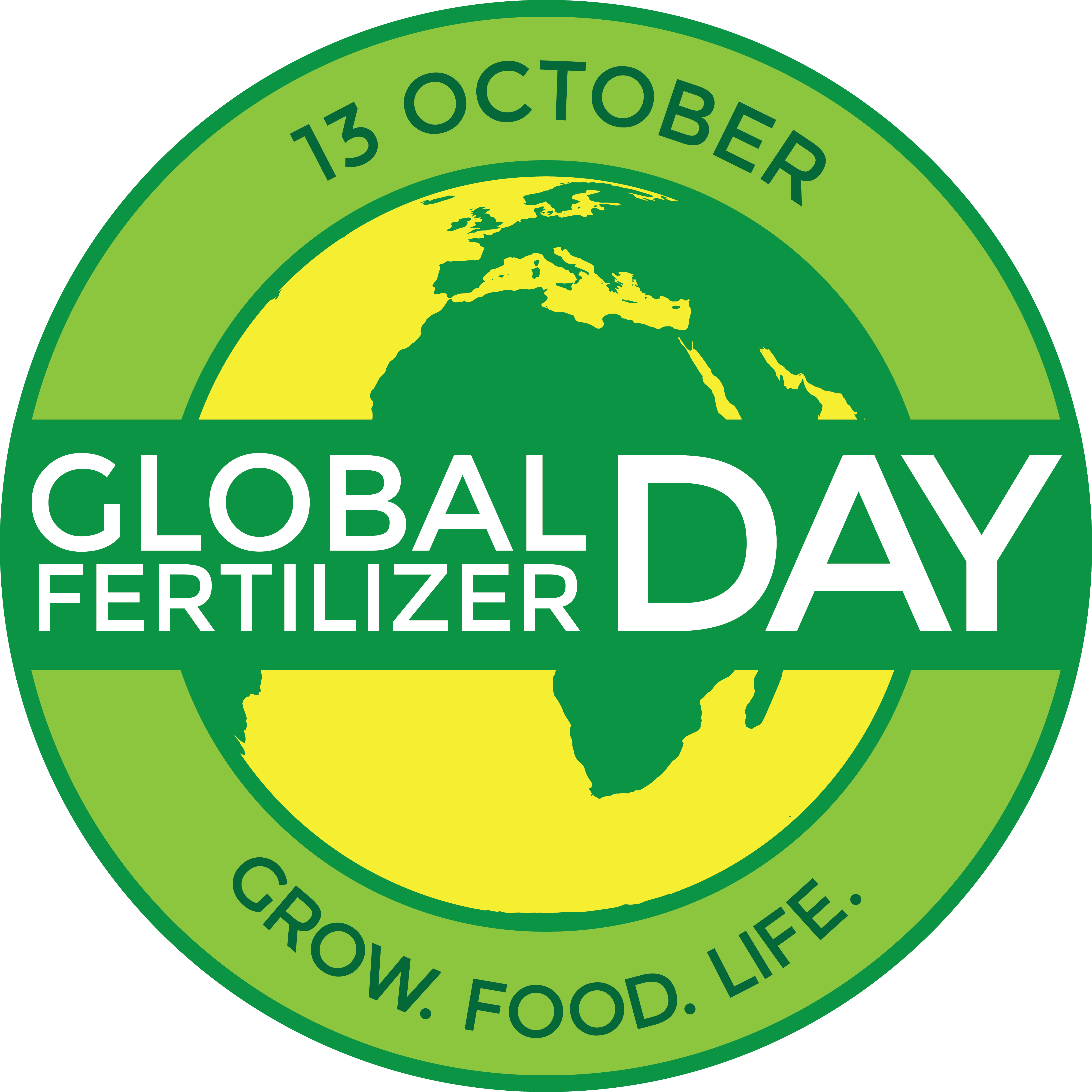 Logo Green Without Grass - Global Fertilizer Day 2018 Clipart (4729x4729), Png Download