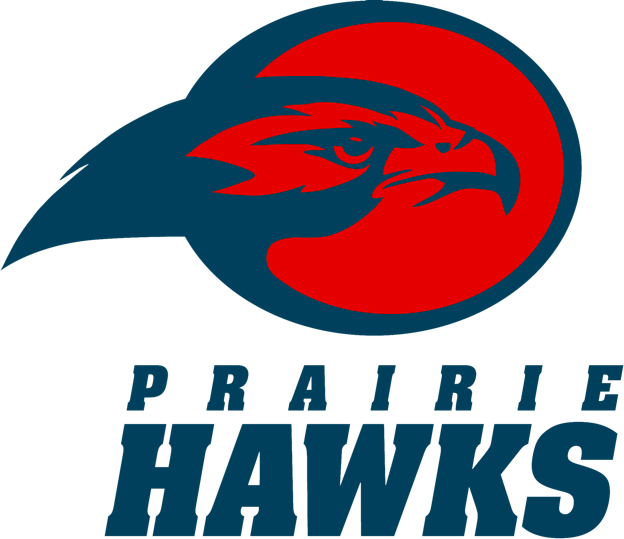 Prairie Hawks Logo - Racine Prairie Hawks Clipart (624x539), Png Download