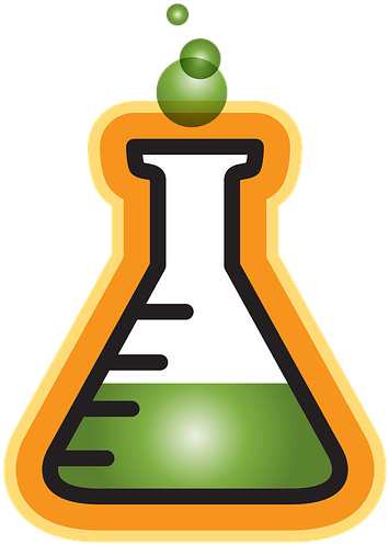 Laboratory, Test, Ex, Experiment, Scientific, Medicine - Love Potion Clipart (960x650), Png Download