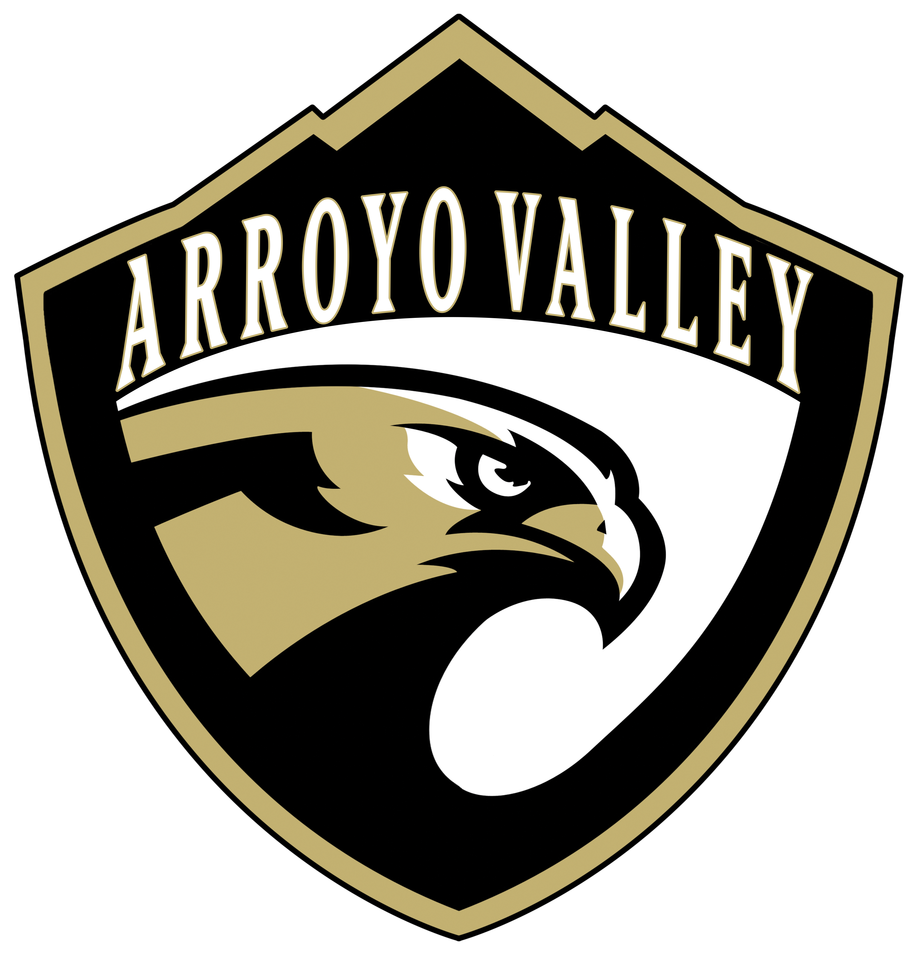 Arroyo Valley Hawks - Arroyo Valley High School Clipart (2083x2083), Png Download