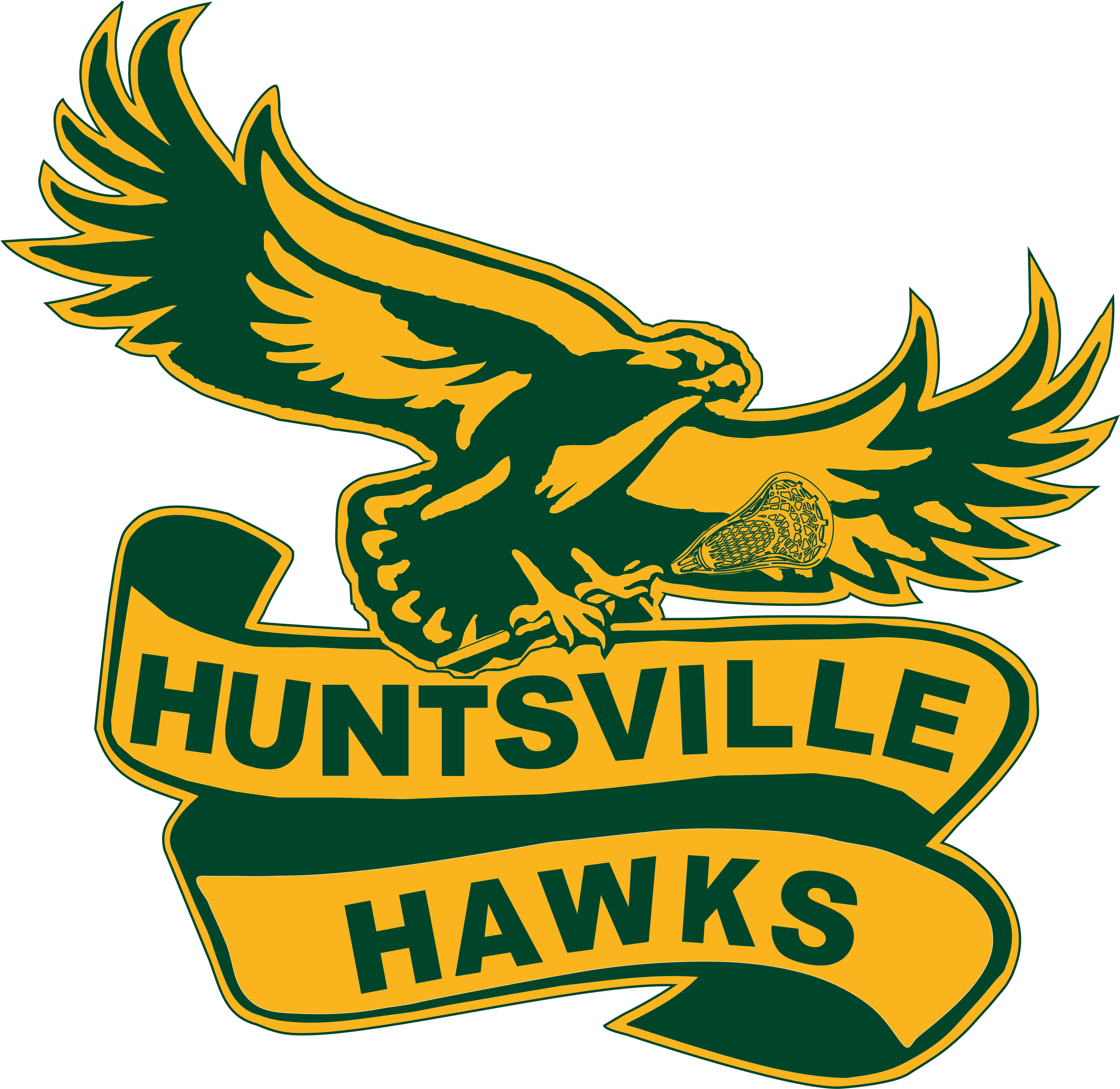 Hawks Lacrosse Registration Clipart (3250x3250), Png Download
