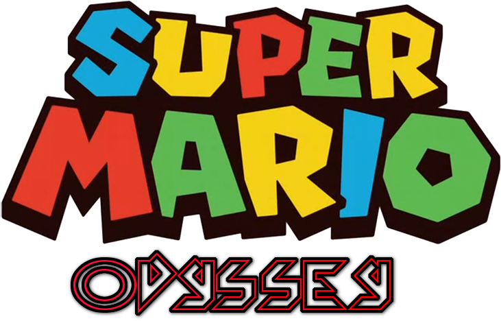 Super Mario Odyssey Logo Png - Graphic Design Clipart (800x470), Png Download