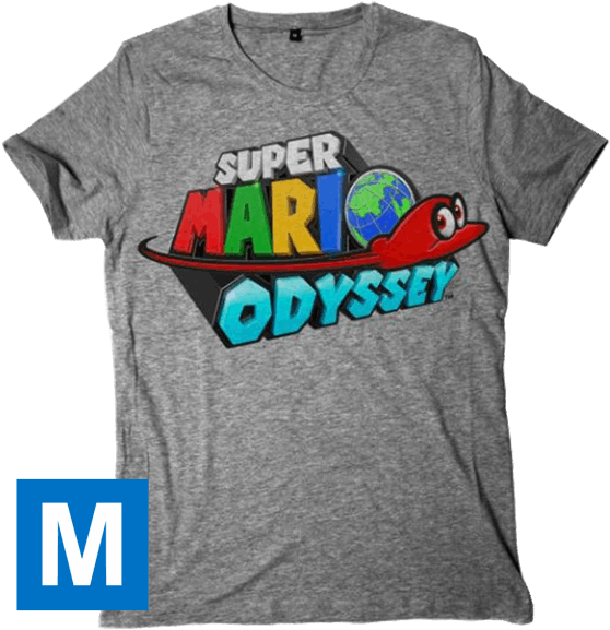 Super Mario Odyssey Unisex T-shirt - Mario Bros Odyssey Lake Kingdom Clipart (600x600), Png Download