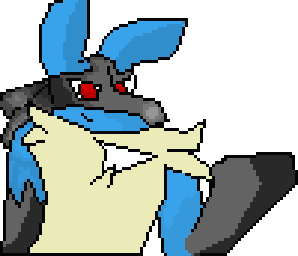 Lucario - Cartoon Clipart (1120x860), Png Download