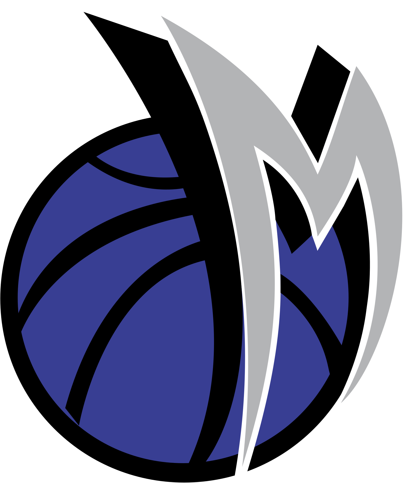 Dallas Mavericks Logo Vector Transparent Vector Logo - Dallas Mavericks Logo Png Clipart (2400x2400), Png Download