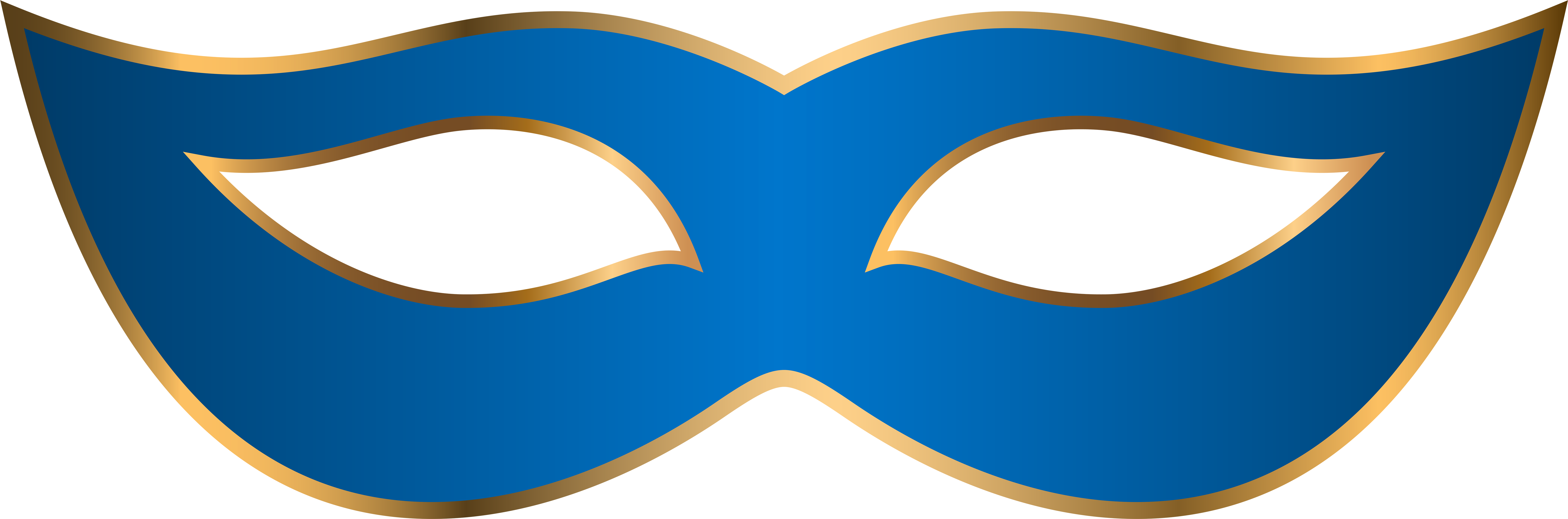 Clip Library Library Blue Carnival Png Clip Art Transparent - Mask Transparent Clip Art (8000x2706), Png Download