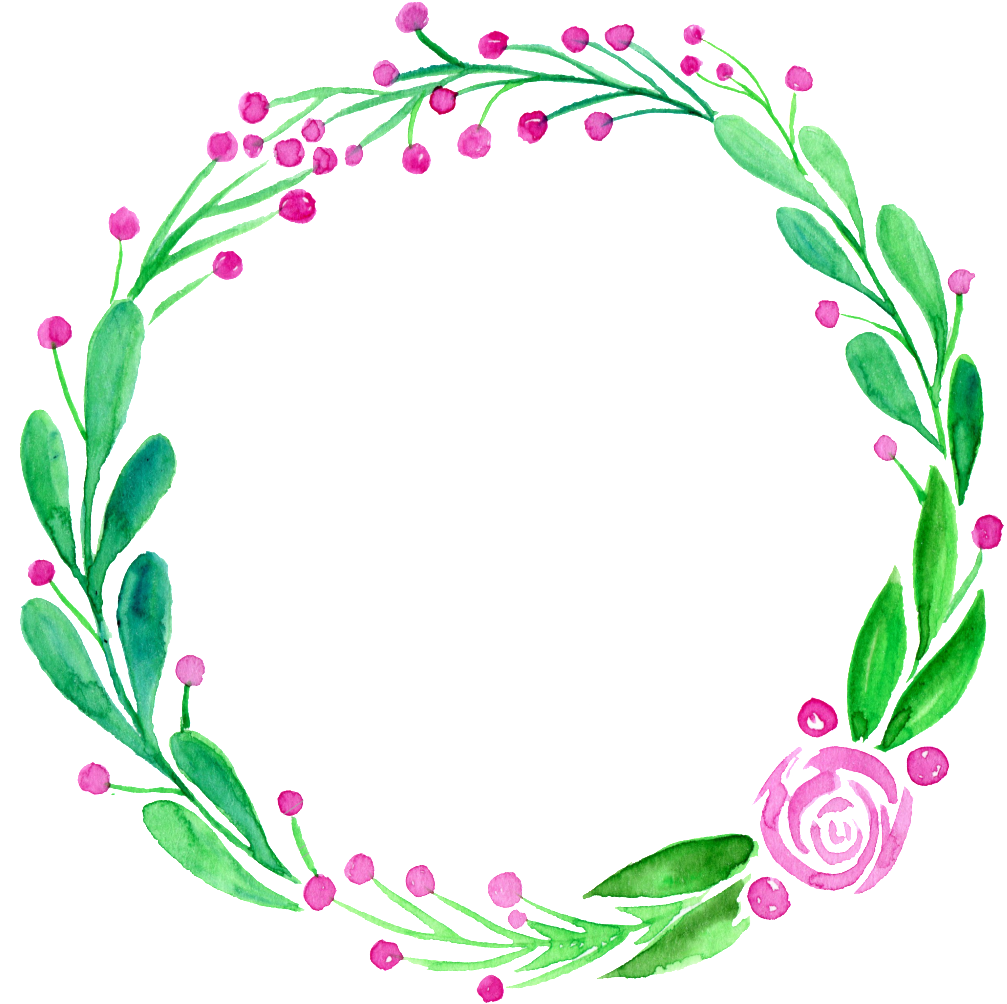 Garland Vector - Vẽ Hoa Đơn Giản Clipart (1024x1021), Png Download