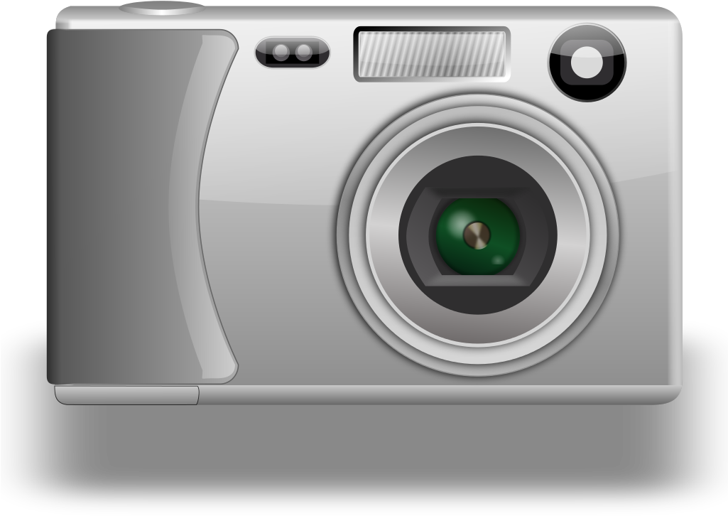 Camera Point And Shoot - Point And Shoot Camera Png Clipart (1024x1024), Png Download