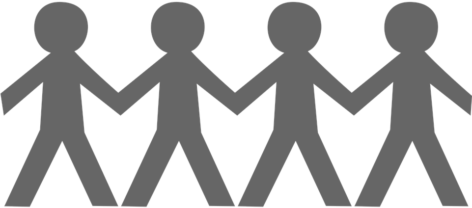 Friends Holding Hands Png , Png Download - Holding Hands Clipart (961x424), Png Download