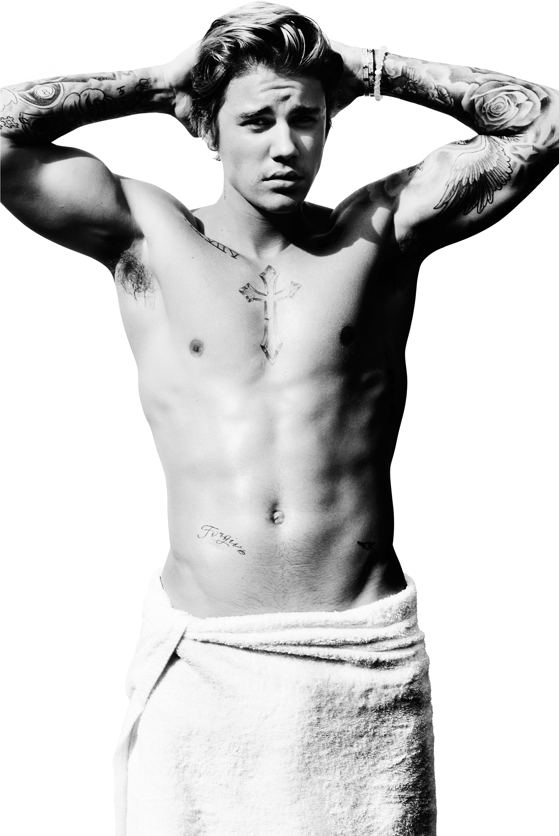 Justin Bieber Towel Clipart (1922x2880), Png Download